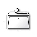 OMSLAGEN 20 STUKS (114X162MM, ZILVER)