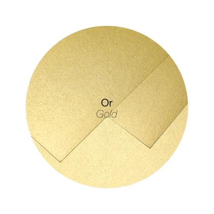 DUBBELE KAARTEN 25 STUKS (106X213MM, GOUD)