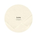 DUBBELE KAARTEN 25 STUKS (110X155MM, CREME-IVOOR)