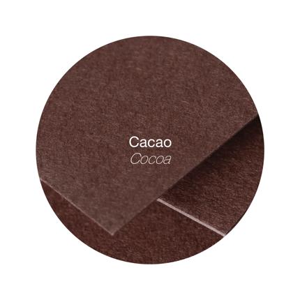 DUBBELE KAARTEN 25 STUKS (135X135MM, CACAO)