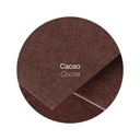 DUBBELE KAARTEN 25 STUKS (135X135MM, CACAO)