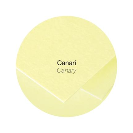 DUBBELE KAARTEN 25 STUKS (135X135MM, GEEL)
