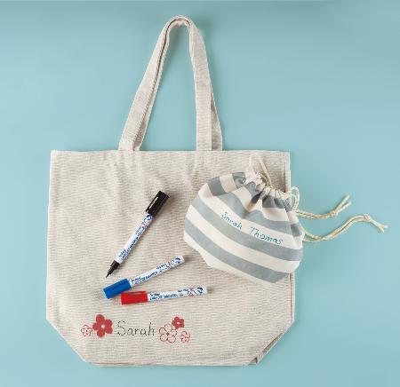 TEXTIELMARKER ZWART EK-750 ARTLINE, BLISTER