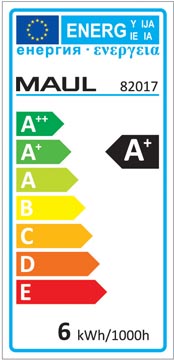 Accu LED-tafelarmatuur MAULsally col. vario, dimbaar