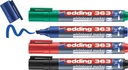 EDDING WHITEB MARKER E-363 4X