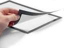 Informatiekader DURAFRAME® A4 -zelfklevend - donkerblauw