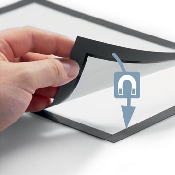 Informatiekader DURAFRAME® A4 -zelfklevend - donkerblauw