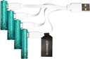 Q-CONNECT USB-C BATT AAA BL4