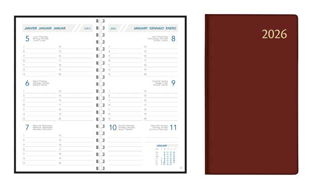 AGENDA VISUPLAN SETA SPIRAAL