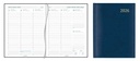 AGENDA PLAN-A-WEEK GEBONDEN BLAUW