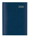 AGENDA PLAN-A-WEEK GEBONDEN BLAUW