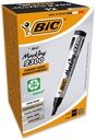 PERMANENT STIFT BIC (ZWART, SCHUINE PUNT)