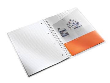 WOW NOTEBOOK SPIR A4 PP L RZ