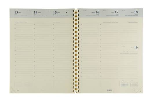 AGENDA BREPOLS CONCORDE PALERMO ZWART