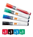NOBO LIQUID INK MARKERS ASS 4X