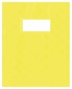 SCHRIFTOMSLAG PLASTIEK (GEEL)