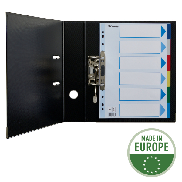 VERDEELKAARTEN KUNSTSTOF A4 (6)