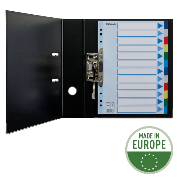 VERDEELKAARTEN KUNSTSTOF A4 (12)