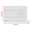 POCKET-FILE FOLIO (GEEL)