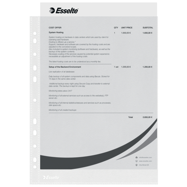 ZK.100TAS PP GESTR.A4,ALG.PERF.30�