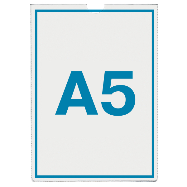 ABONNEMENTETUI PP TRANSARANT 100 STUKS (A5)