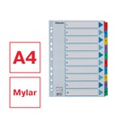 INDEX LUXE MYLAR PLUS A4 (CIJFERS 1-10)