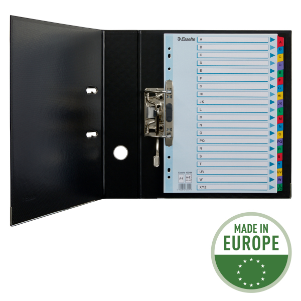 INDEX LUXE MYLAR PLUS A4 A-Z