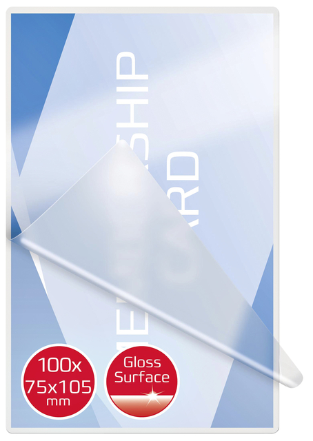 LAMINEERETUIS (2X125Μ, A5, 75X105MM, 100)