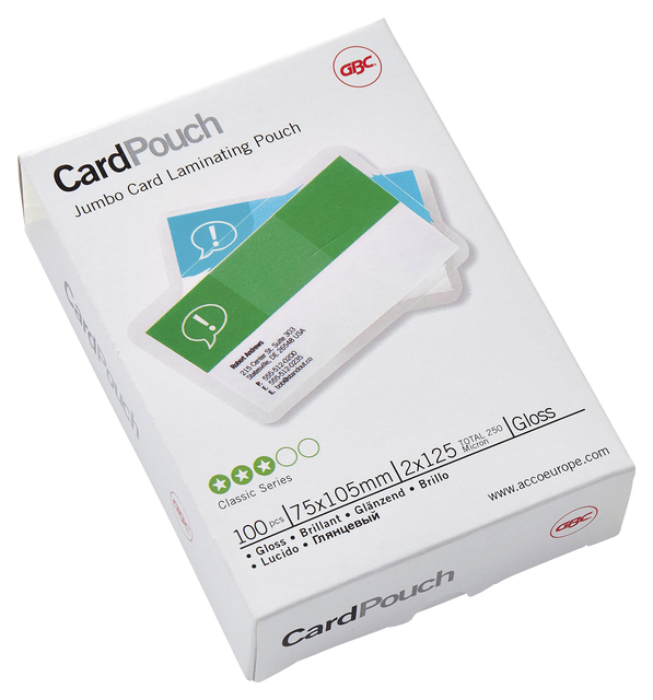 LAMINEERETUIS (2X125Μ, A5, 75X105MM, 100)