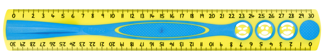 LAT 30CM KIDY GRIP MAPED