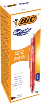 GELROLLER VELOCITY BIC (ROOD)