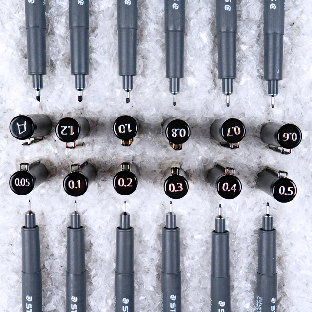 PIGMENTLINER Staedler (0.3MM, 6 KLEUREN)