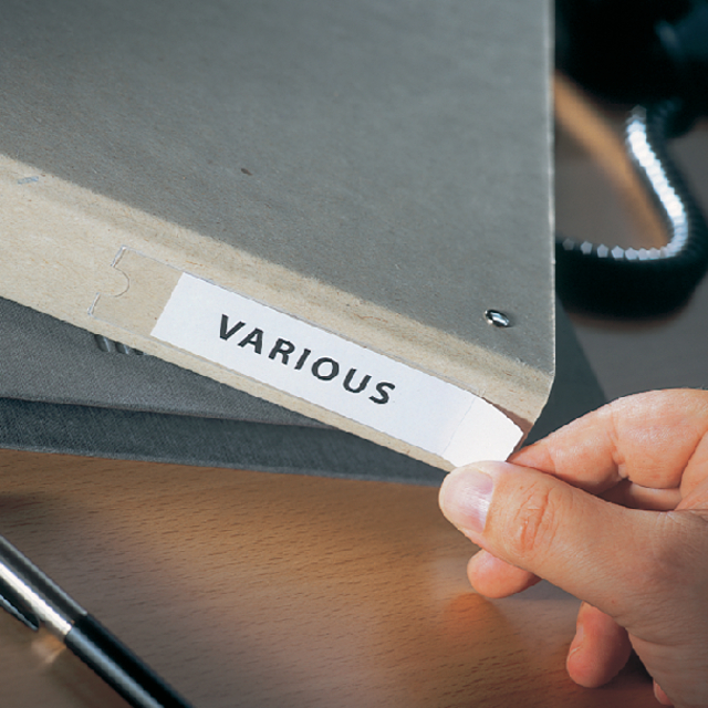 POCH.12 PUT-IN-LABEL 25X102MM