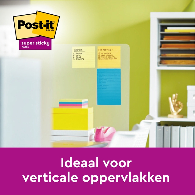 POST-IT 102 X 152 MM GEEL BLANCO