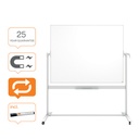 NOBO CLASSIC MAGNETISCH MOBIEL WHITEBOARD EMAILLE 150X120cm