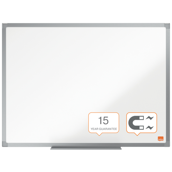 NOBO WHITEBOARD STAAL 450x300mm RT