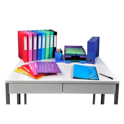 SORTEERMAP A4 12 BLAD (GROEN PLASTIC)