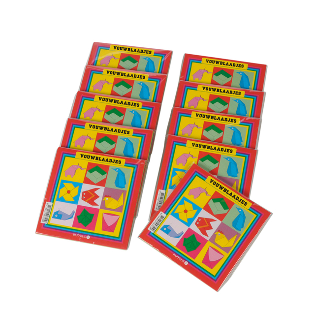 VOUWBLAADJES (12X12CM, 90 VELLEN)
