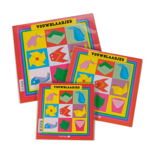 VOUWBLAADJES (12X12CM, 90 VELLEN)