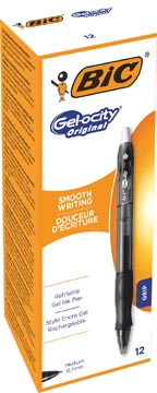 GELROLLER VELOCITY BIC (ZWART)