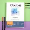CANSON AQUARELLE MONTVAL 24X32CM 300GR
