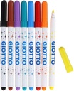 GIOTTO 8 VILSTIFT GLITTER