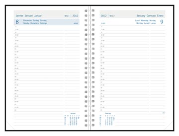 AGENDA DAILLY SPIRAAL