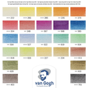 Van Gogh Basisset aquarelpotloden met 24 kleuren