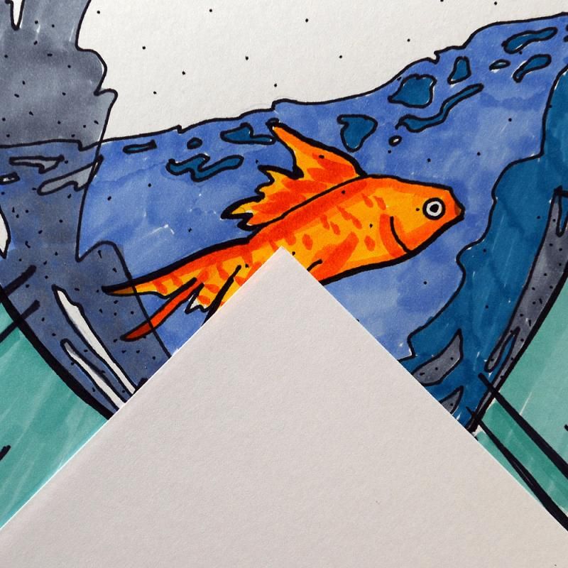 TEKENBLOK BRISTOL 200GR (224GR, 27X36CM)