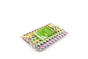 DRINKRIETJES (6MM/23CM, STREEP-assorti, 100, KRAFT)