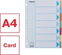 VERDEELKAARTEN KARTON A4 (300GR, 7)