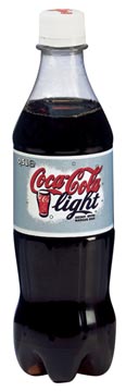 cola light fles 50 cl pk24
