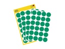 ZWECK ETIKETTEN (18MM, 96st (ROND), GROEN)