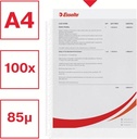Esselte Geperforeerde showtas gekorreld, 80 micron